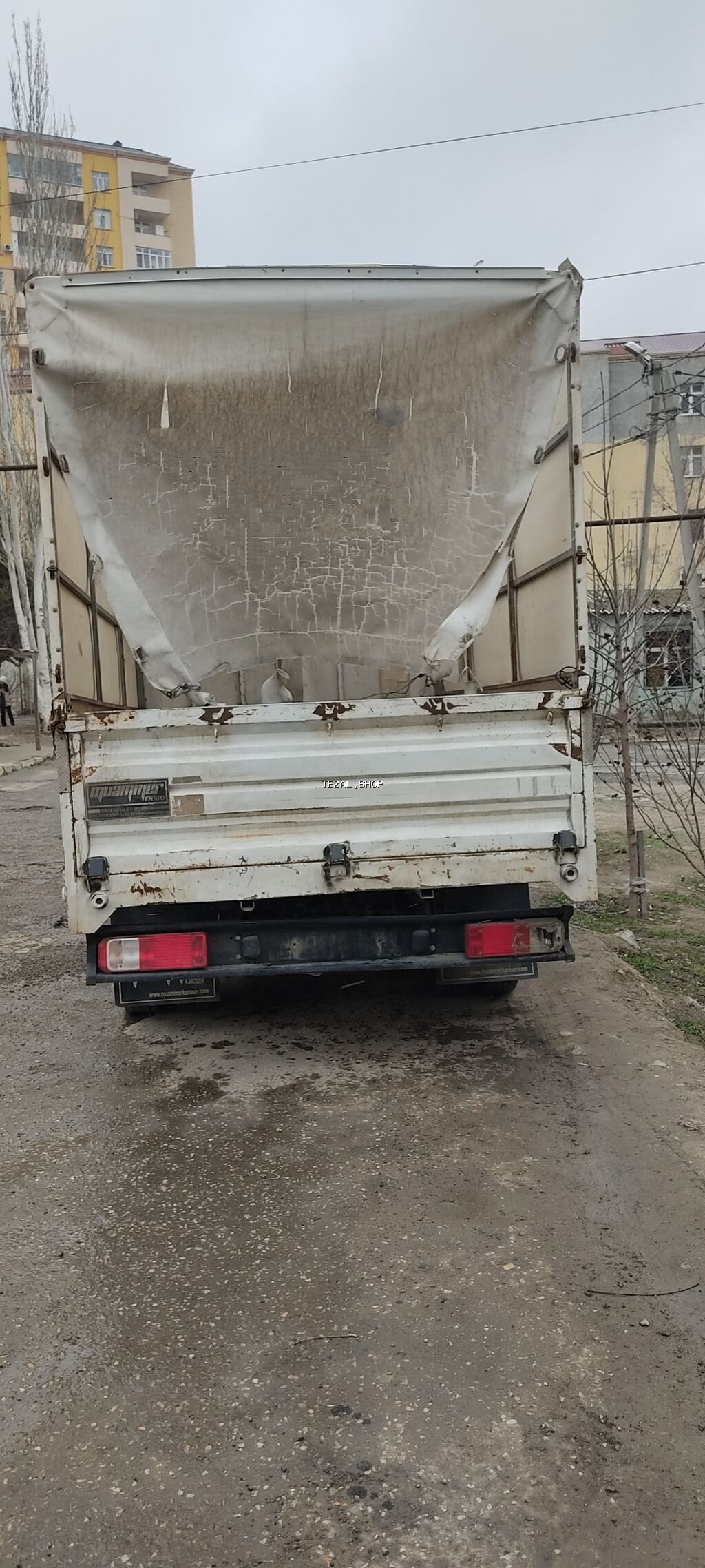 Isuzu nlr matoru vurub - şəkil 4