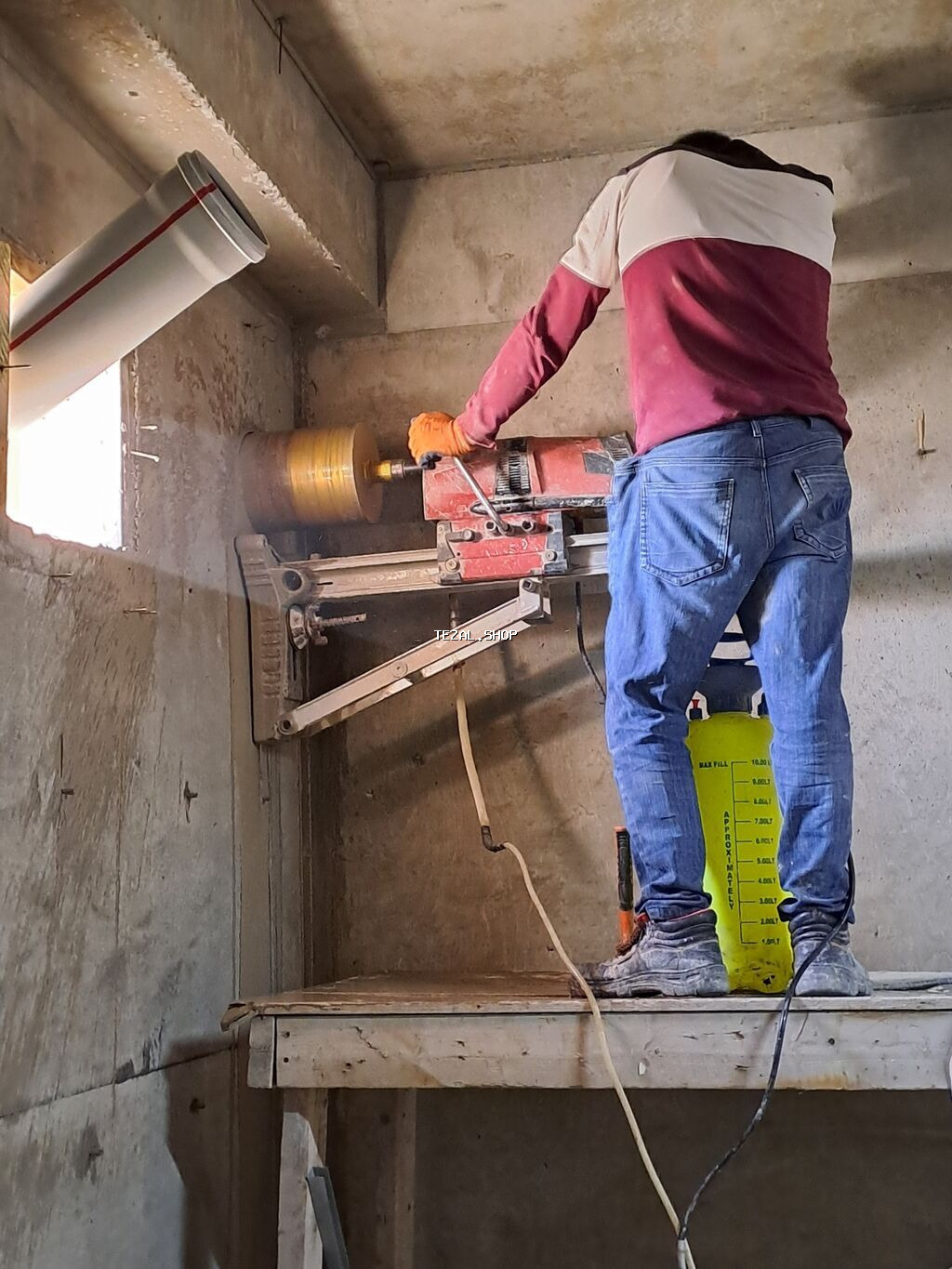 Beton kesen beton kesimi beton deşen sökinti dağıntı işi asfalt jesimi - şəkil 2