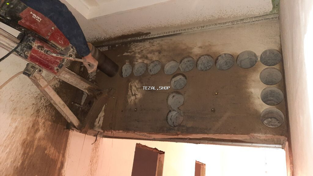 Beton kesme deşme işleri görilir hilti dd350 karot sthıl husqvarna - şəkil 4