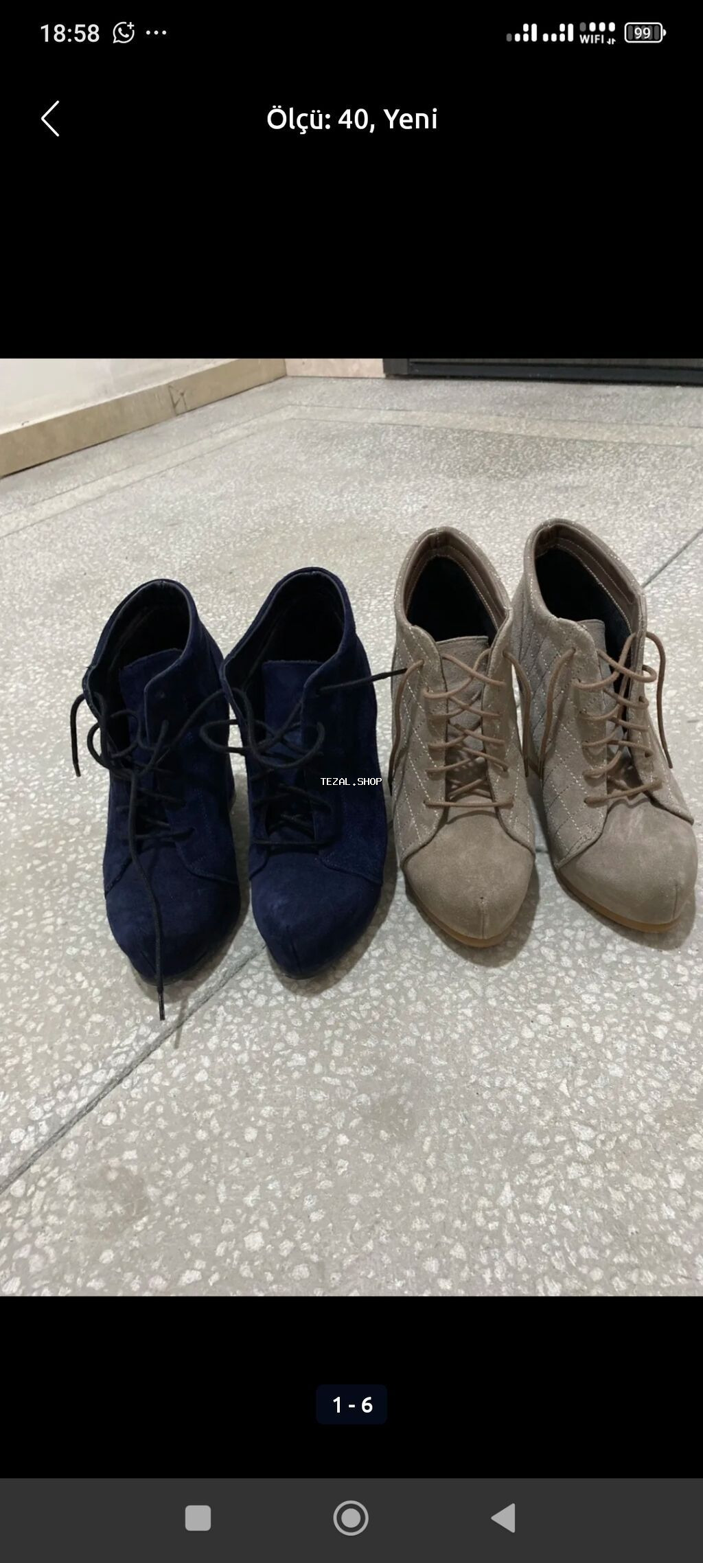 Tuflilər, Ölçü: 40, İşlənmiş - şəkil 2