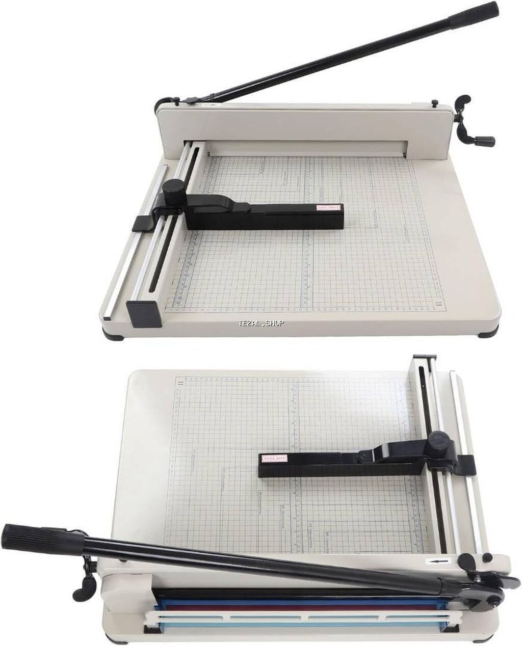 Kaqiz kesen avadanliq. 4 sm qalinliqinda a3 kaqizini kesir. Tezedir - şəkil 4