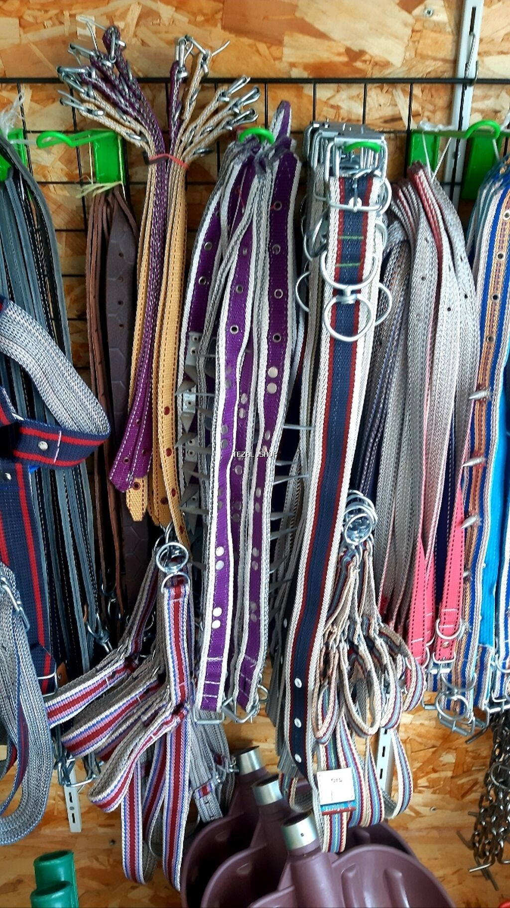 Heyvanlar üçün Noxtalar Remenlər Zəncirlər Suluklar Tekmesavar