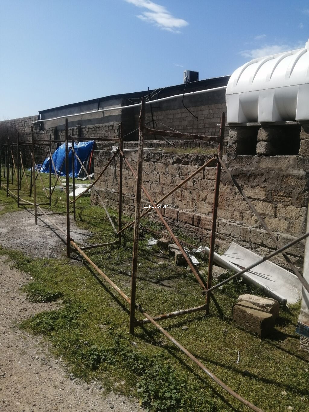 Məhsul: Tikinti üçün metal iskele komplekti Təsvir: - Modul tipli