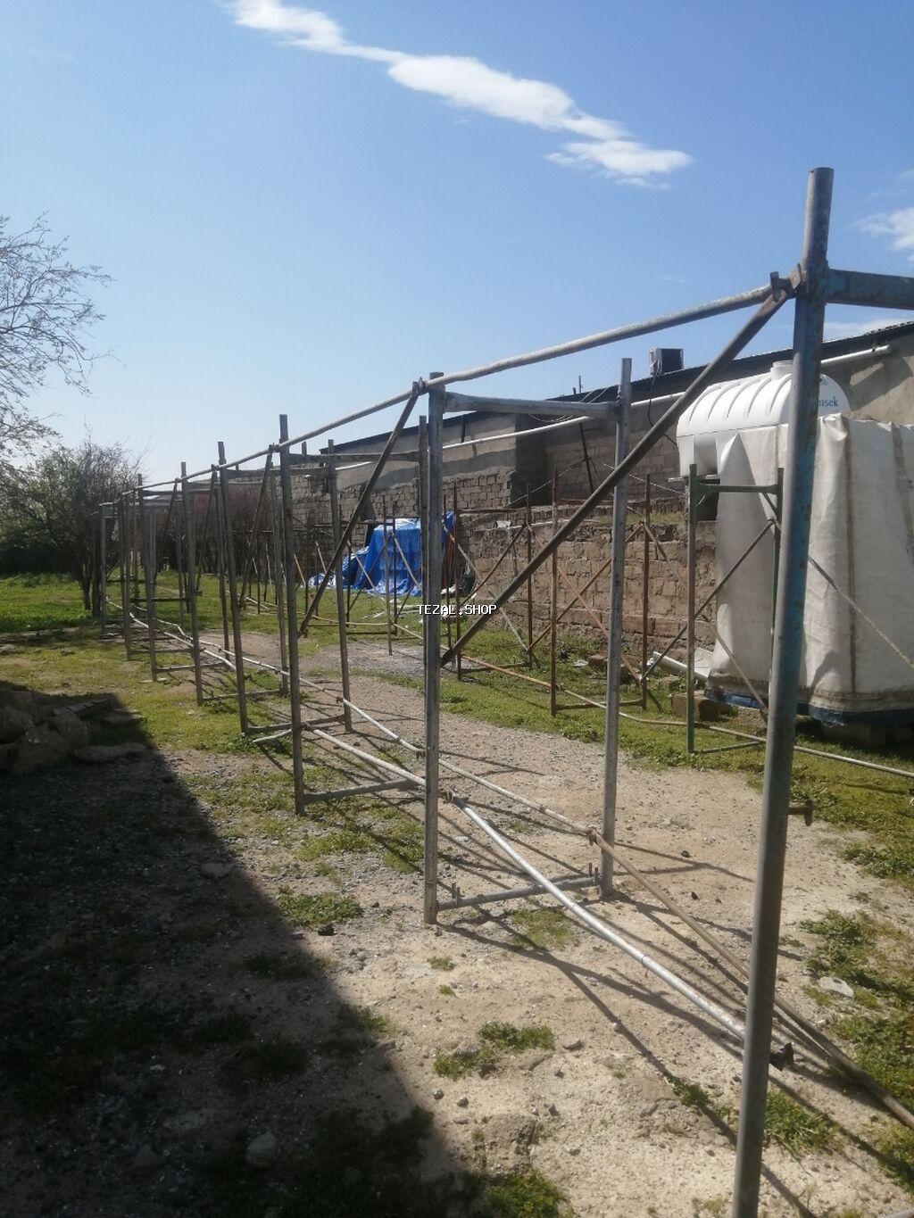 Məhsul: Tikinti üçün metal iskele komplekti Təsvir: - Modul tipli - şəkil 2