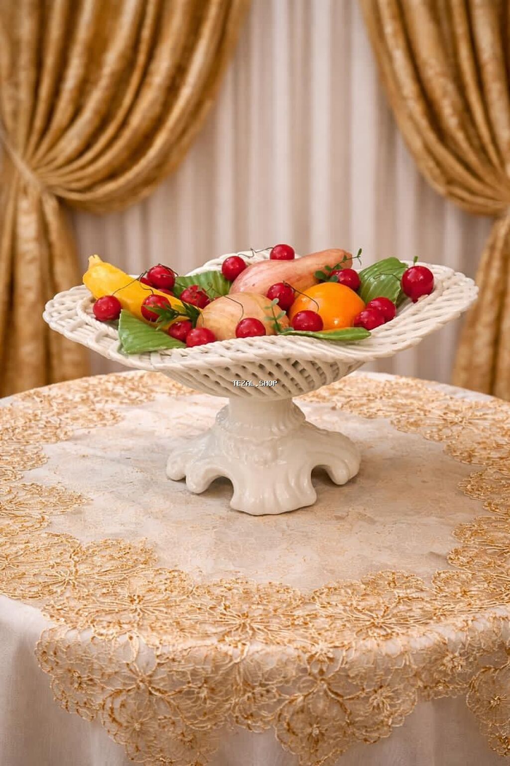 Farfor meyveqabi içində meyvələri. 220azn ünvan Nerimanov(Lx)