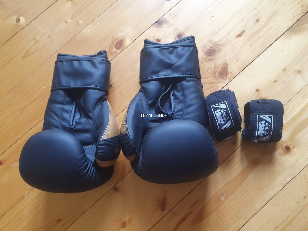 -Venum Box/Kickbox/Muai-Tai əlcəyi -Əlcək+Banda hədiyyə - şəkil 2
