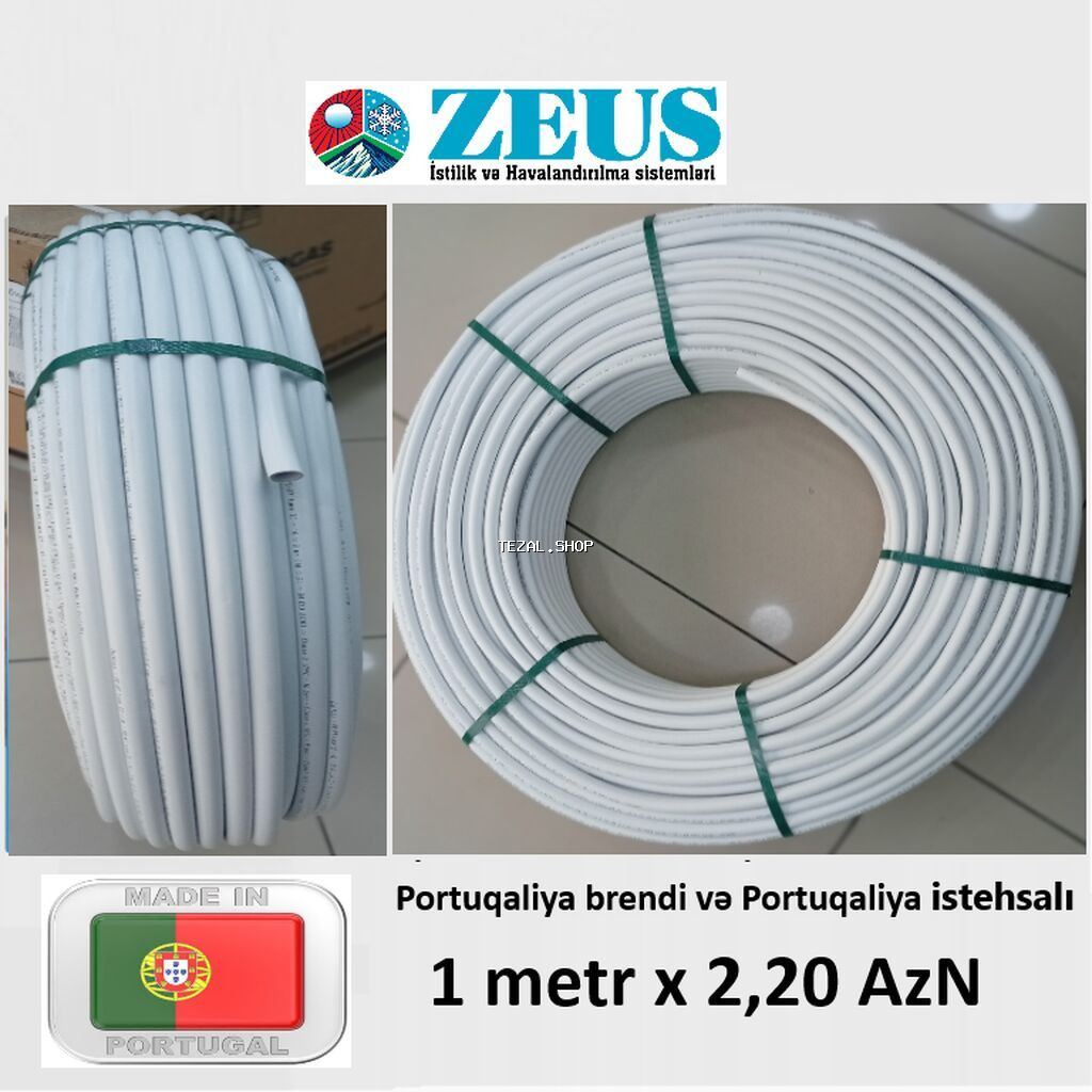 İsti pol borusu, 16 mm, Yeni