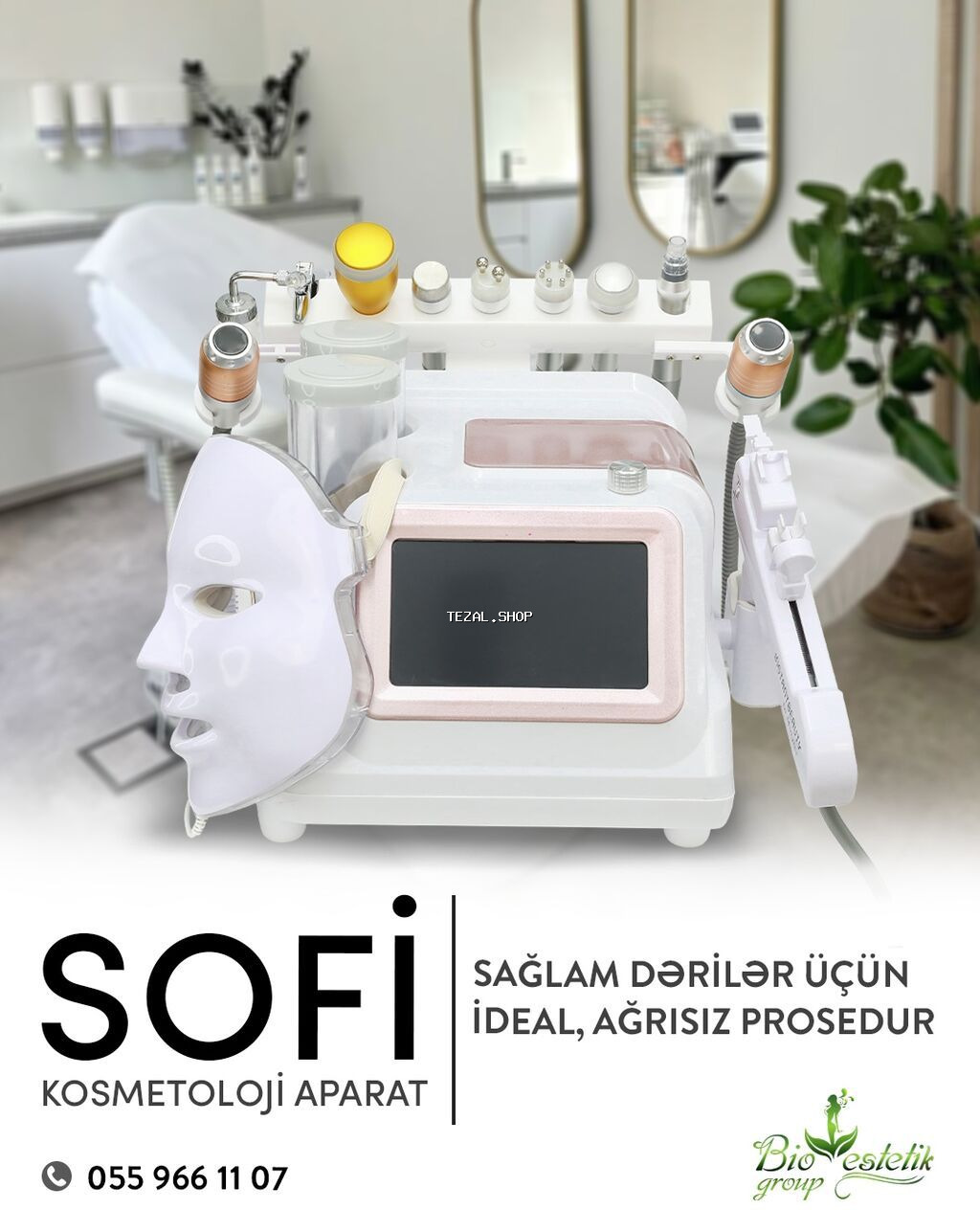 Sofi VAKUUM HİDROPİLİNQ APARATI Funksiyaları: • Vakuum hidropilinq •