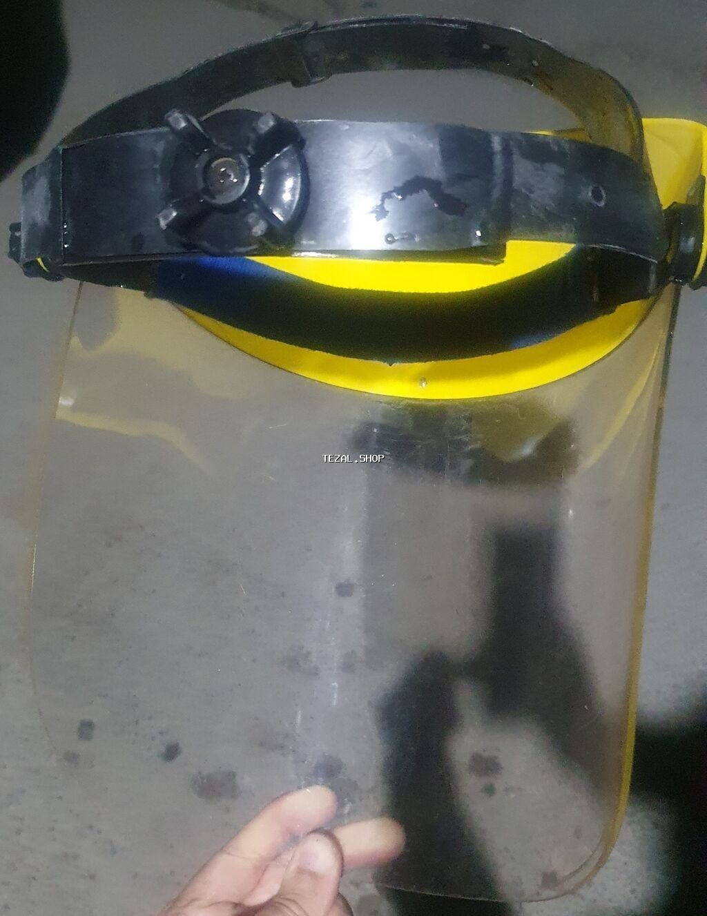 Üz qoruyucu maska Üz qoruyucu maska satılır. Benzin və elektrikli - şəkil 4