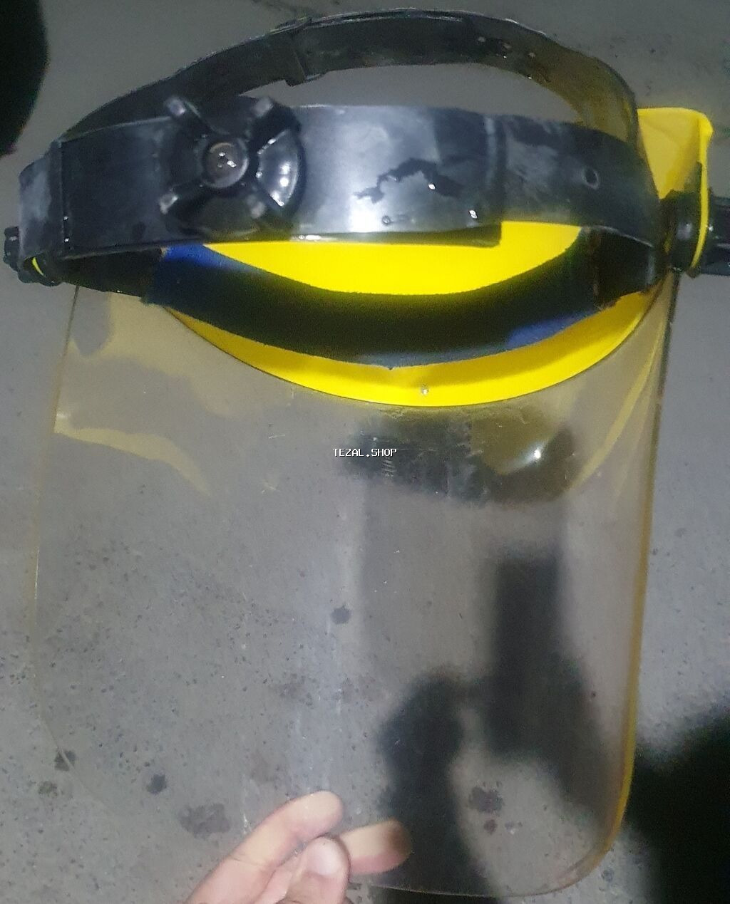 Üz qoruyucu maska Üz qoruyucu maska satılır. Benzin və elektrikli - şəkil 5