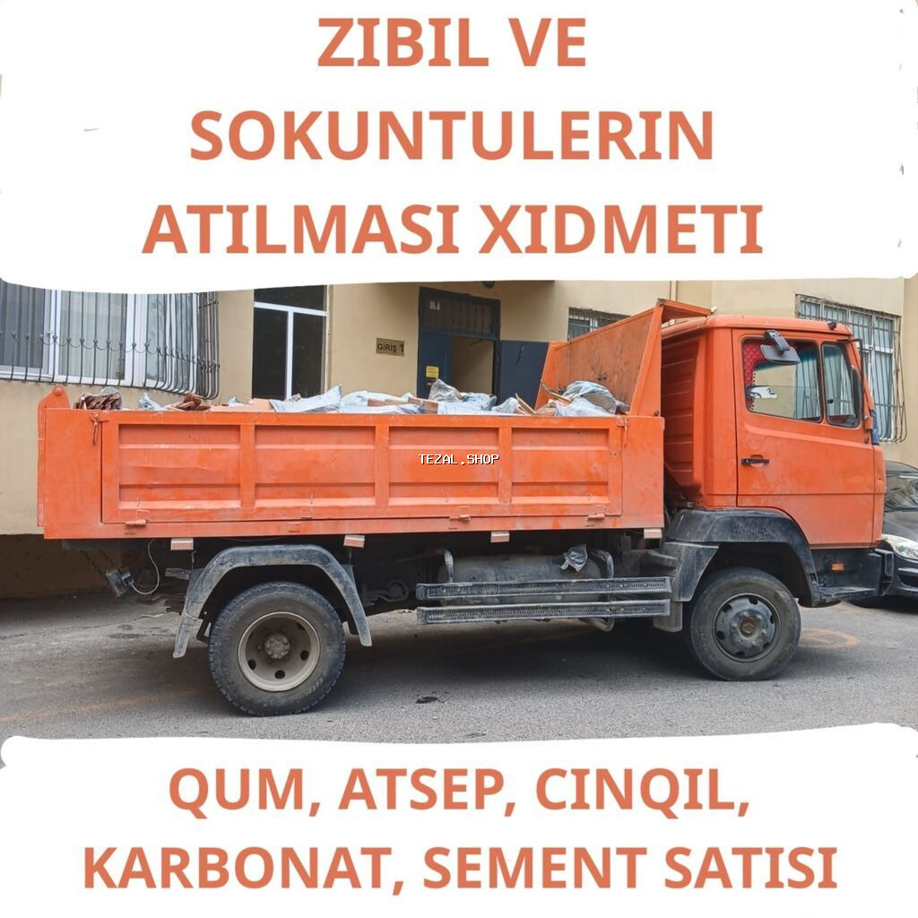 Xidmət: Zibil və tikinti söküntülərinin daşınması və utilizasiyası - şəkil 4