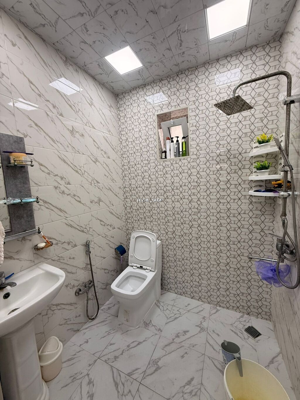 3 otaqlı, 120 kv. m, Yeni təmirli - şəkil 5