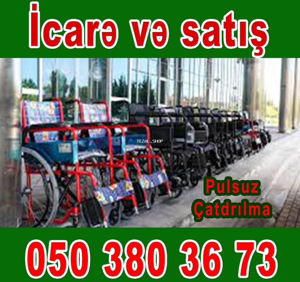 Tibbi əlil arabaları – icarə və satış - Mexaniki və elektrik modelləri - şəkil 2