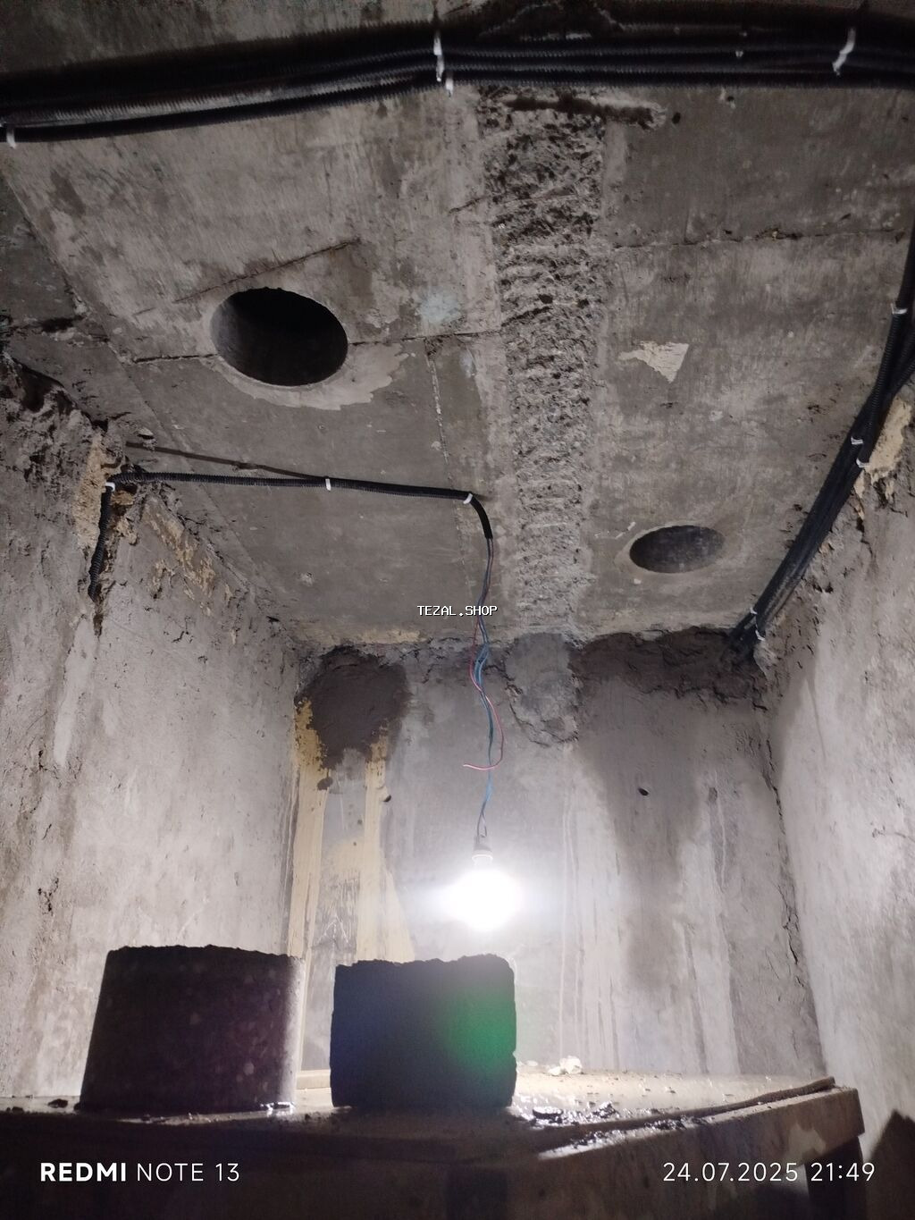 Səssiz tozsuz səliqəli kəsim. Beton katlavan monolit kubik - şəkil 2