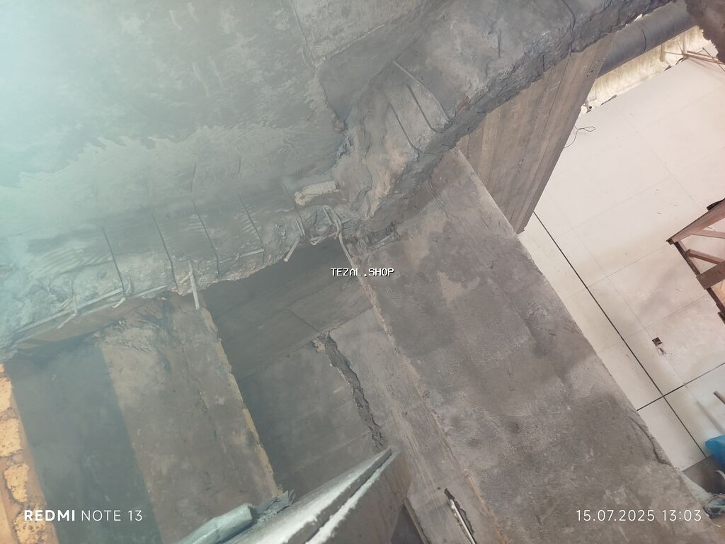 Səssiz tozsuz səliqəli kəsim. Beton katlavan monolit kubik - şəkil 5