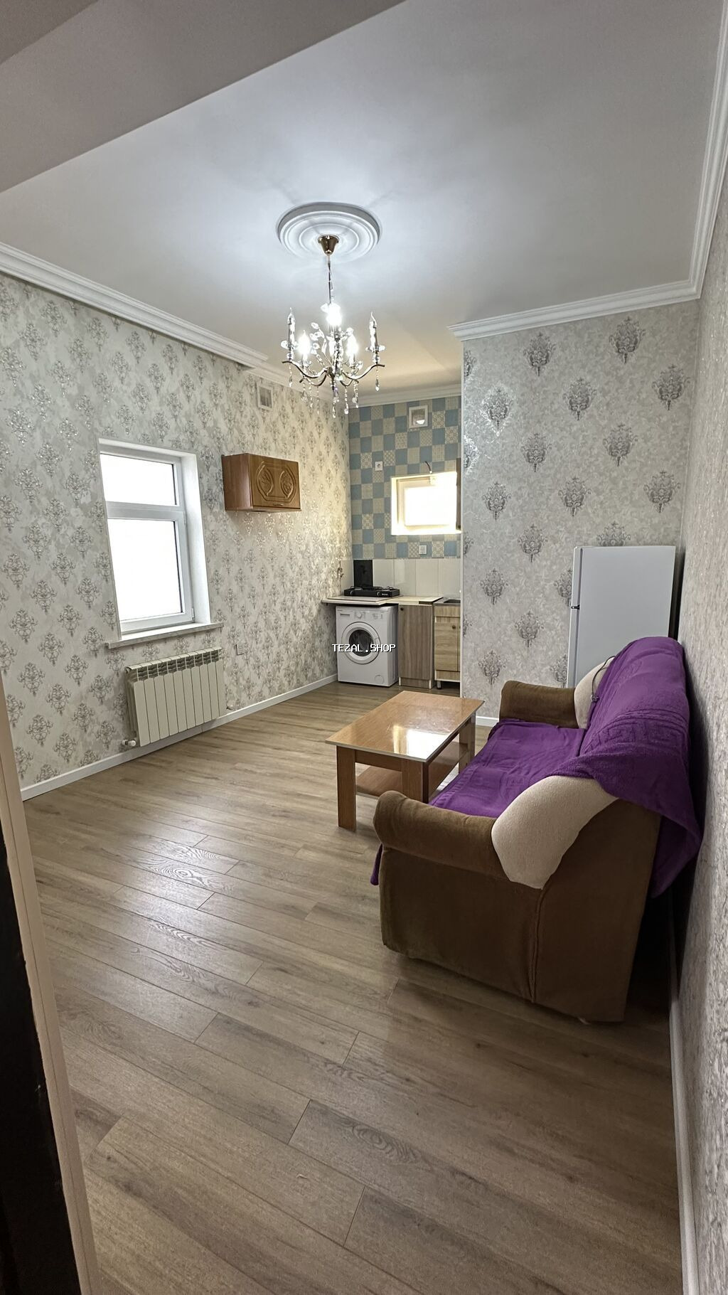 35 kv. m, 2 otaqlı, Kombi, Qaz, İşıq