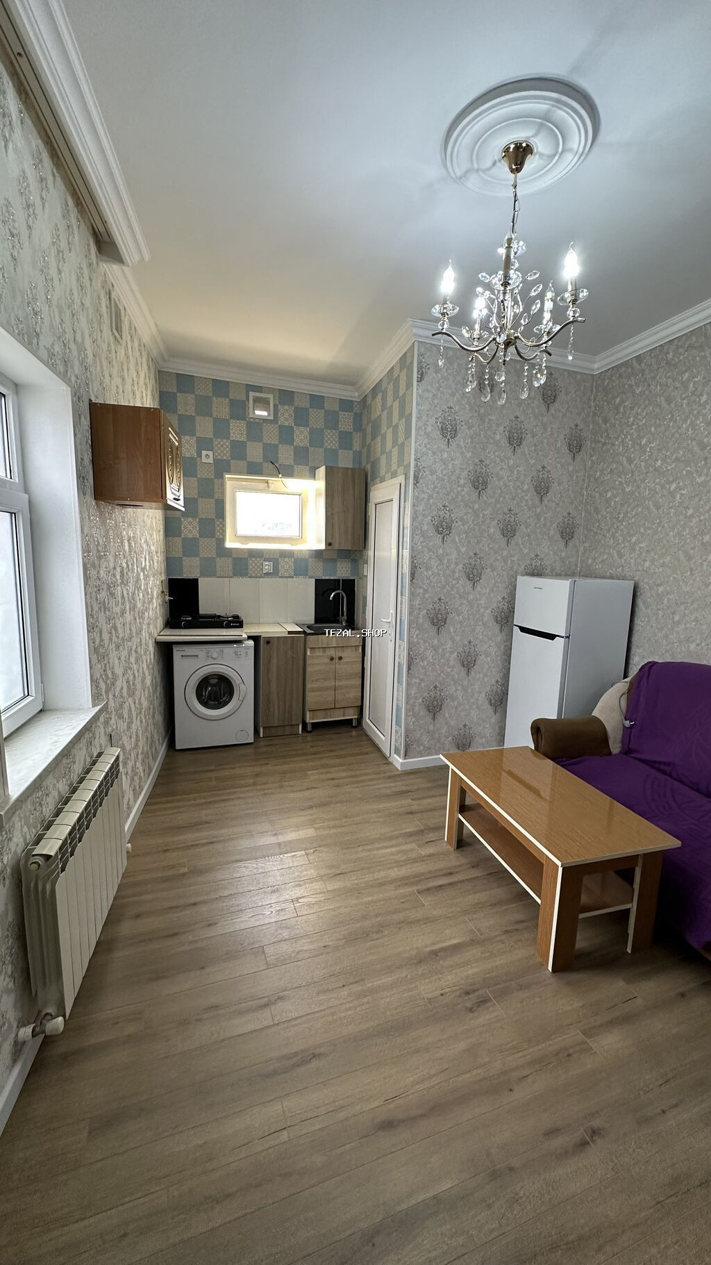 35 kv. m, 2 otaqlı, Kombi, Qaz, İşıq - şəkil 2