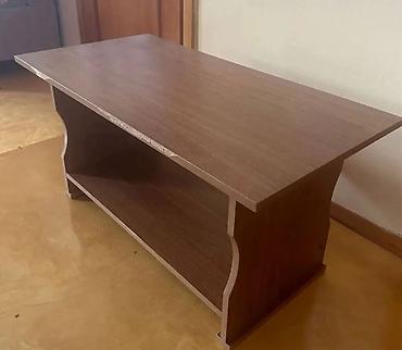 Ağac rəngində salon/jurnal masası - Material: laminat/MDF əsaslı - şəkil 4