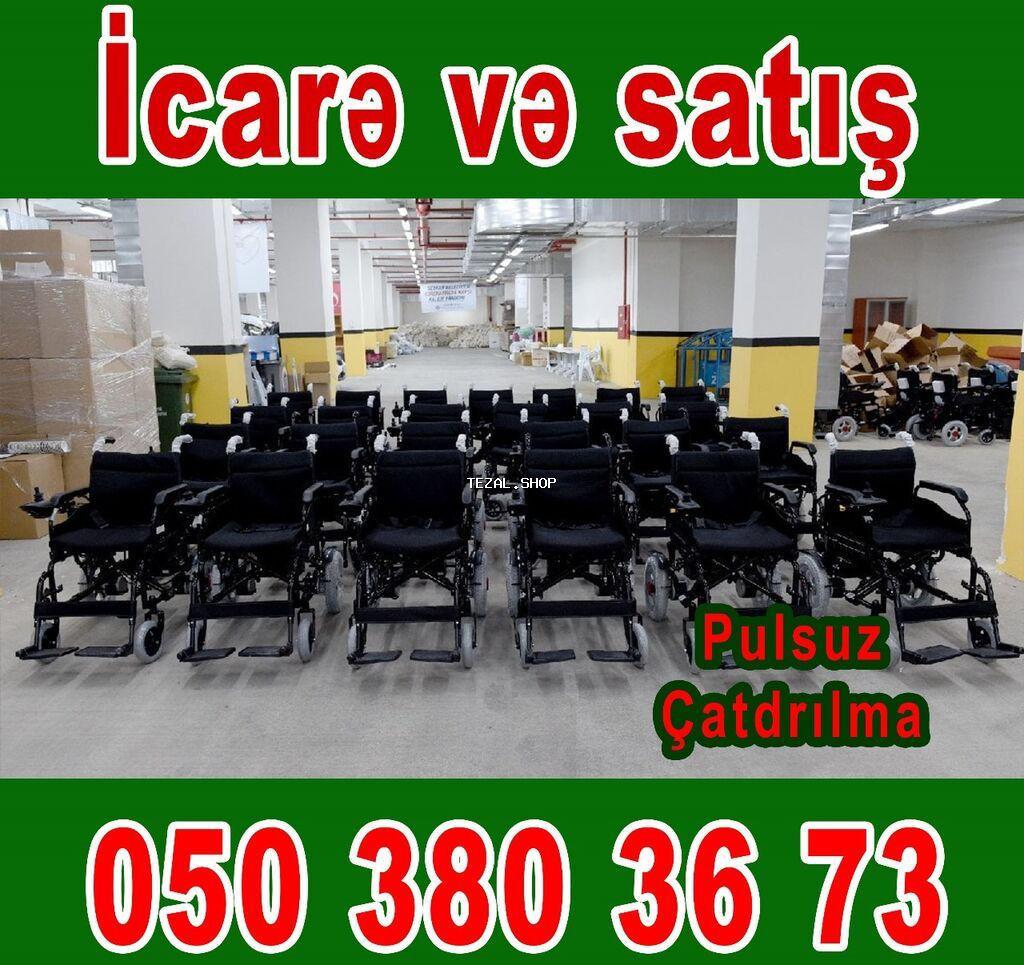 Tibbi əlil arabaları – icarə və satış - Mexaniki və elektrik - şəkil 2