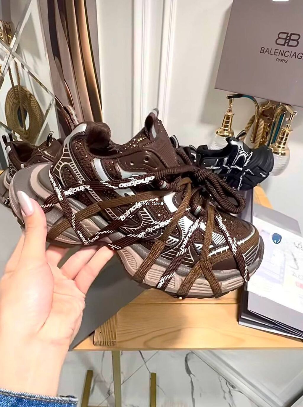 Ölçü: 38, rəng - Qəhvəyi, Yeni - şəkil 2