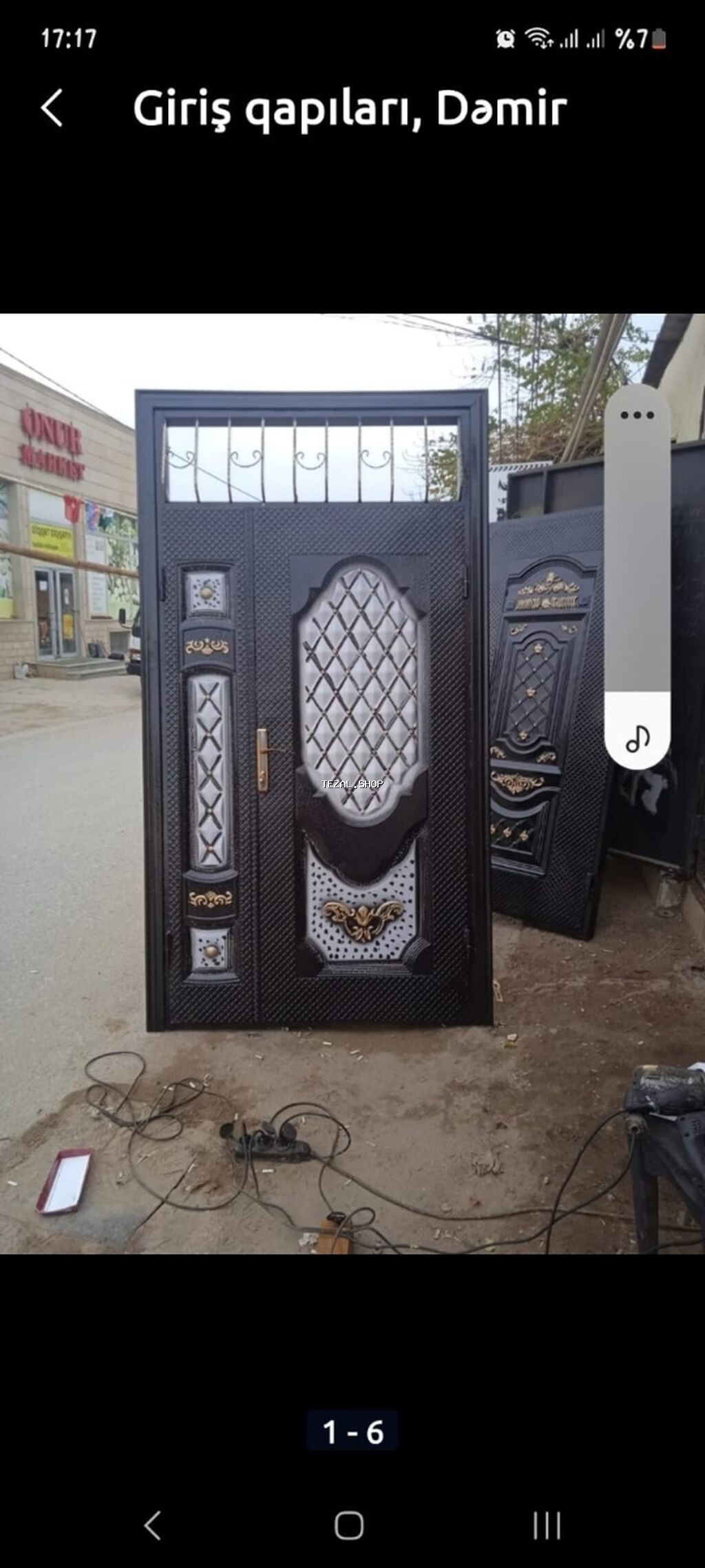 340 azn basdiyan demir seyf qapılar peşakar usdalar tərəfindən yığılır - şəkil 2