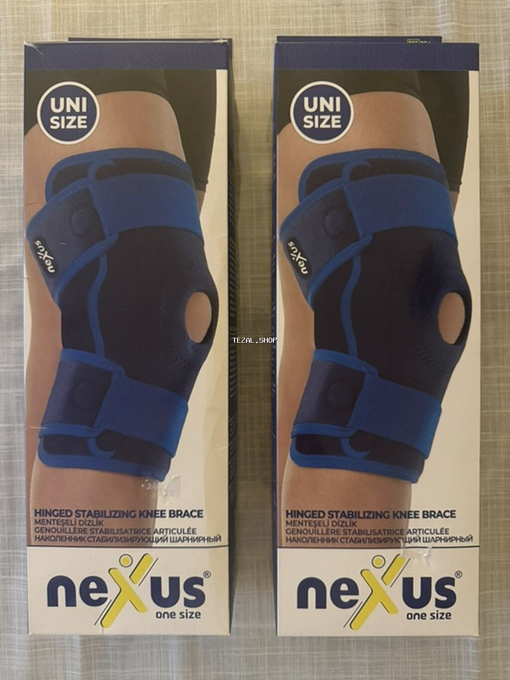 Məhsul: Nexus menteşəli dizlik (Hinged Stabilizing Knee Brace) 2dene