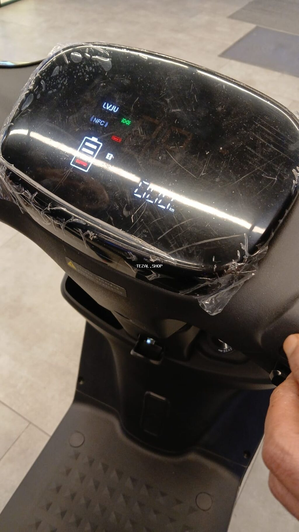 Elektrik skuter – LVJU (NFC panel) Xüsusiyyətlər: - Tam elektrik - şəkil 5