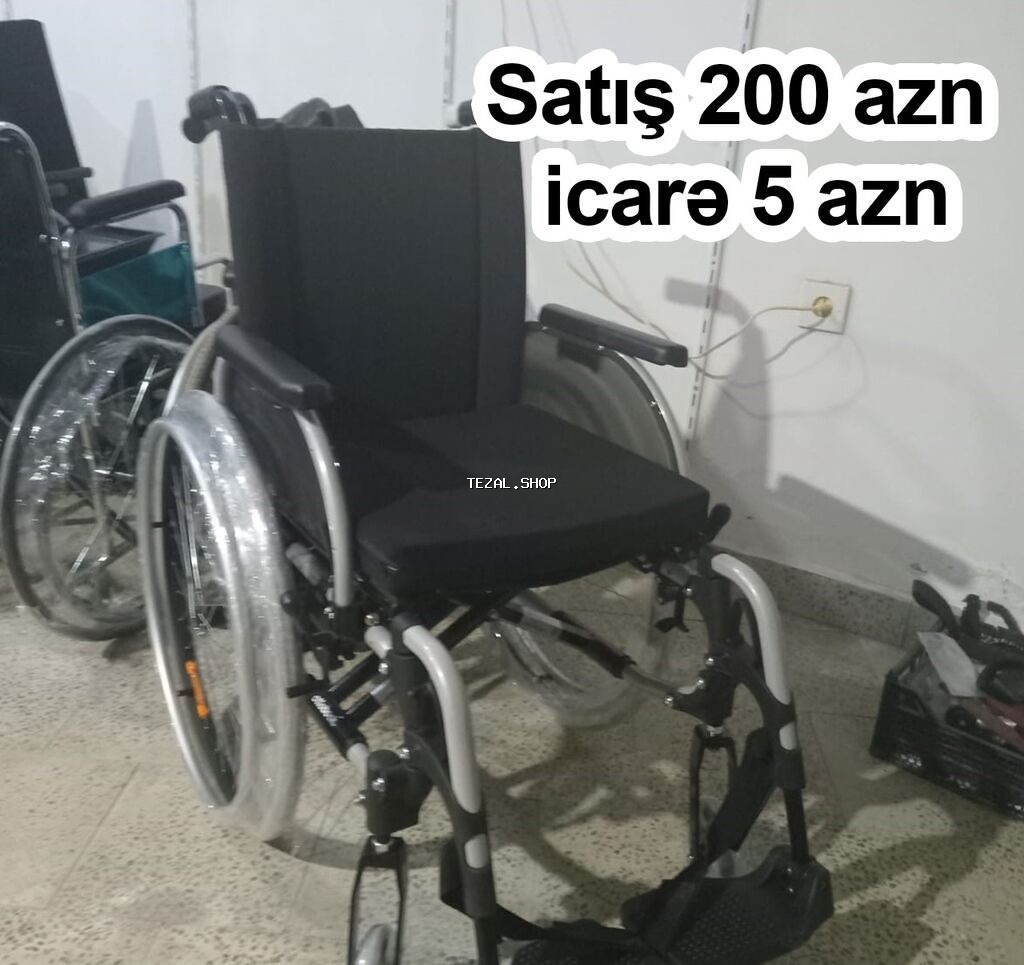 Sanitar tipli əlil arabaları - Model: sanitar oturacaqlı əlil arabası - şəkil 3