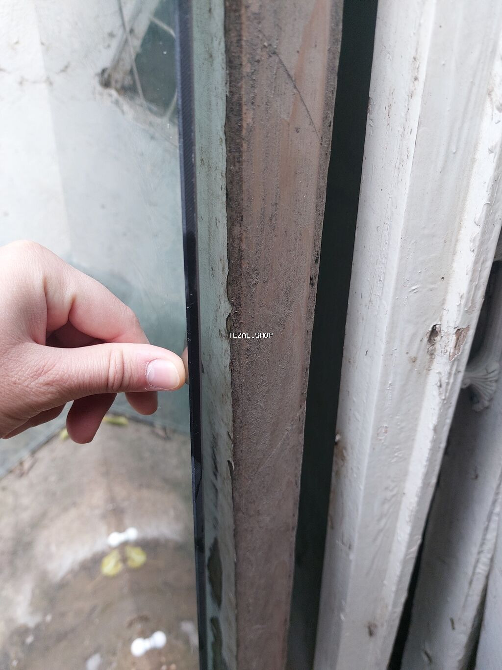 Mebel şüşəsi qrıgı çatı yoxdur eni 77 sm,uzunlugu 190 smqalınlıgı - şəkil 3