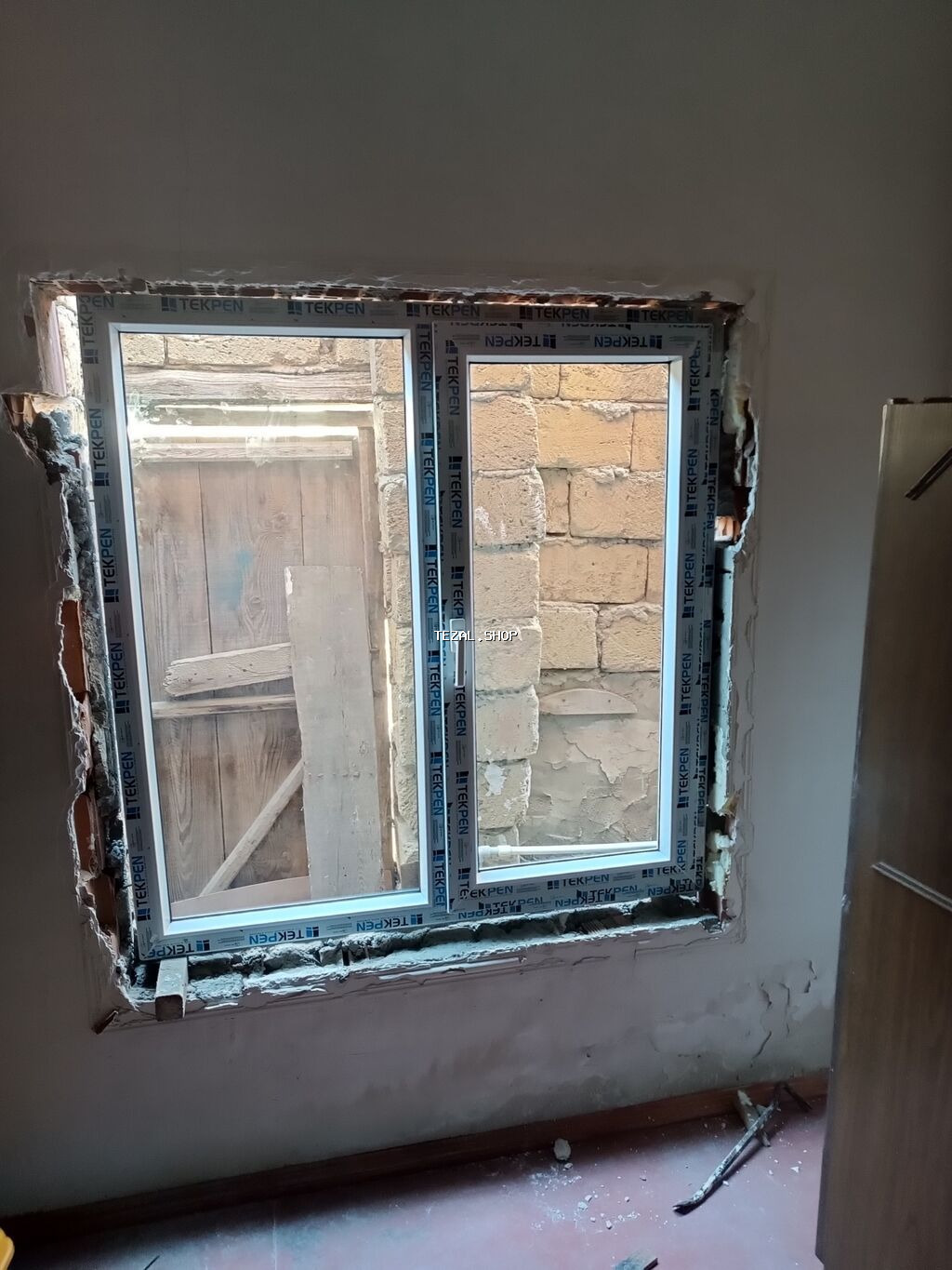 Plastik pencereler teze sexde her ölçüdə yığılır keyfiyətli 120 150 - şəkil 2