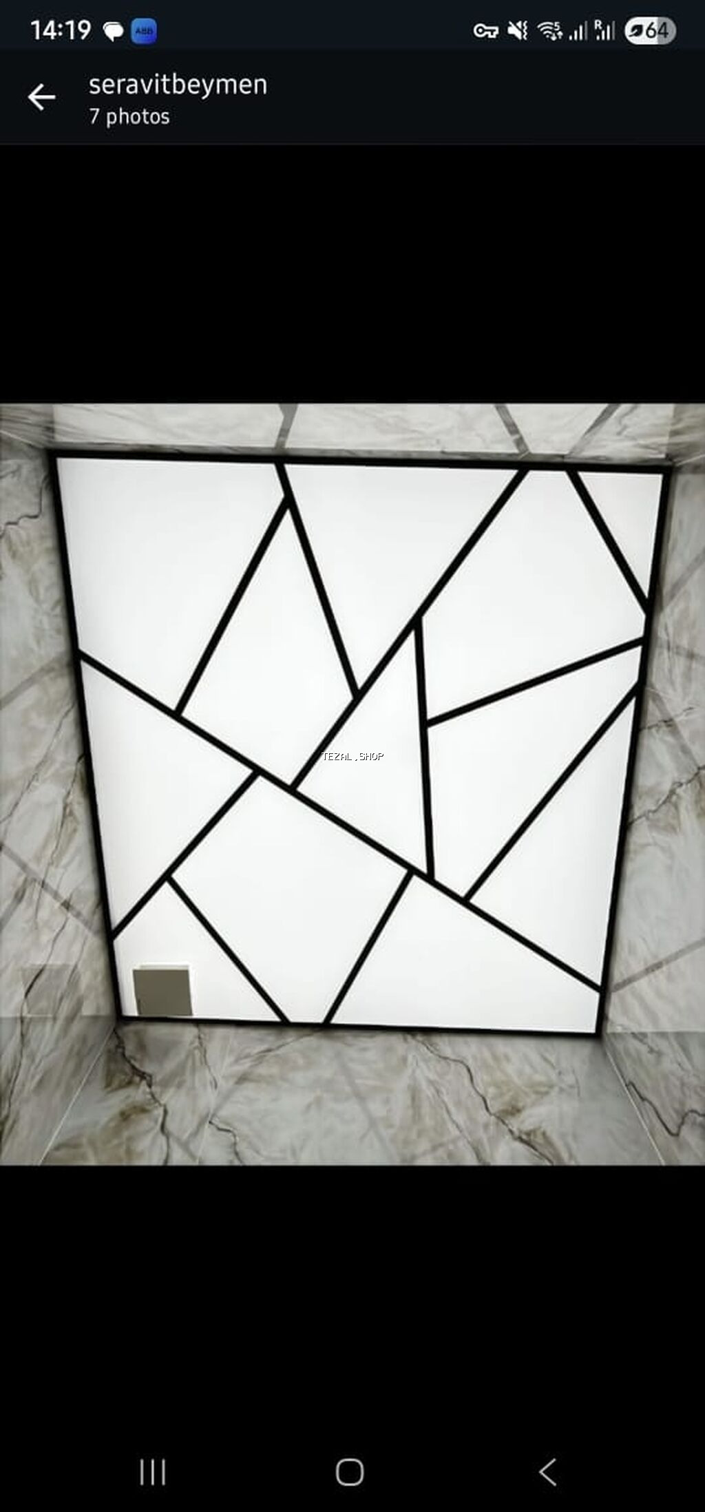 Asma tavan, Suyadavamlı, Pulsuz çatdırılma, Zəmanətli - şəkil 4