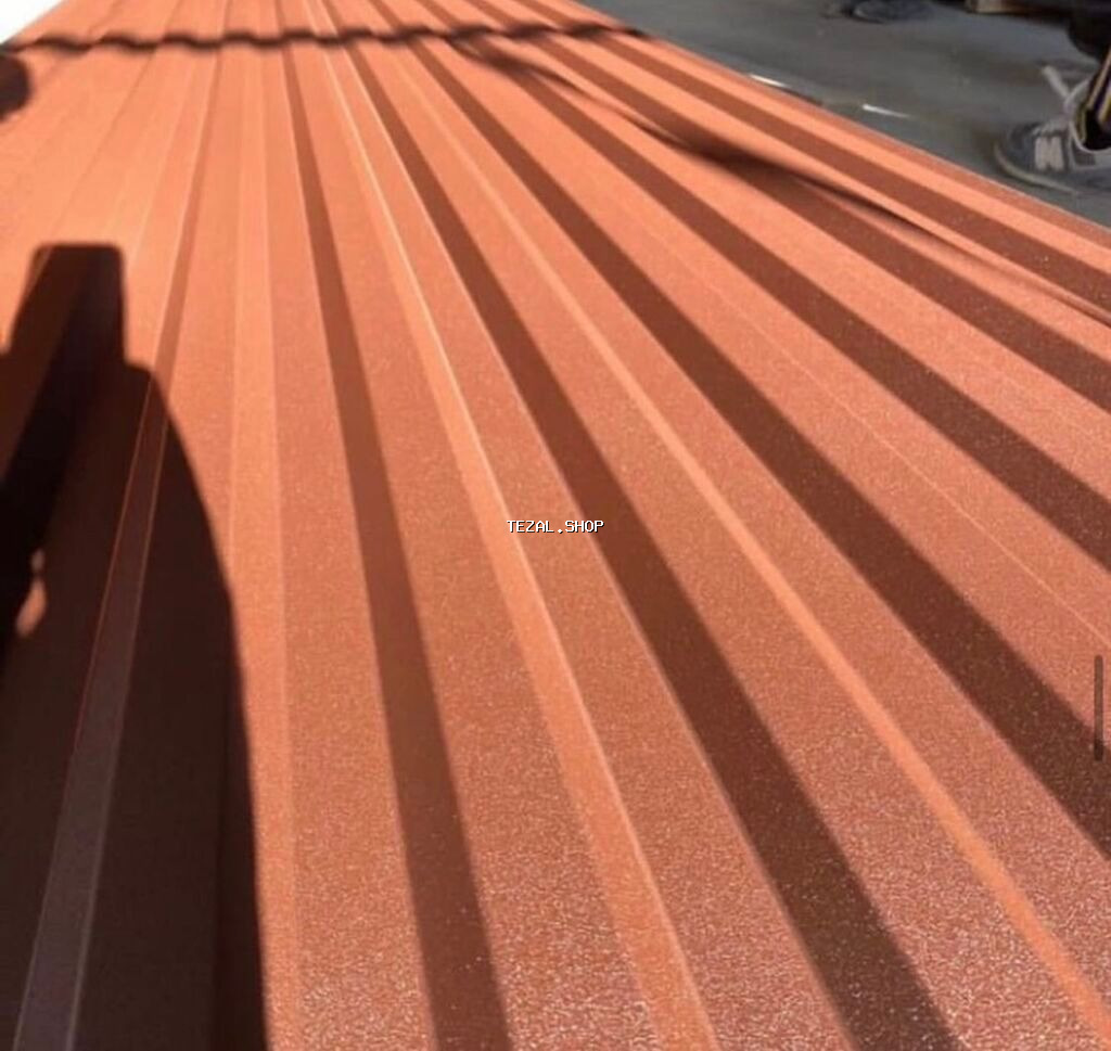 Bu metal kirəmit dam örtüyü üçün nəzərdə tutulmuş, dalğalı profilli