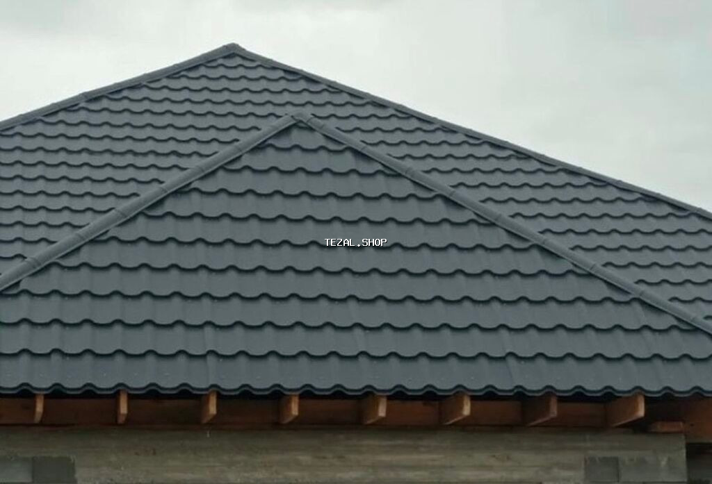 Bu metal kirəmit dam örtüyü üçün nəzərdə tutulmuş, dalğalı profilli - şəkil 3