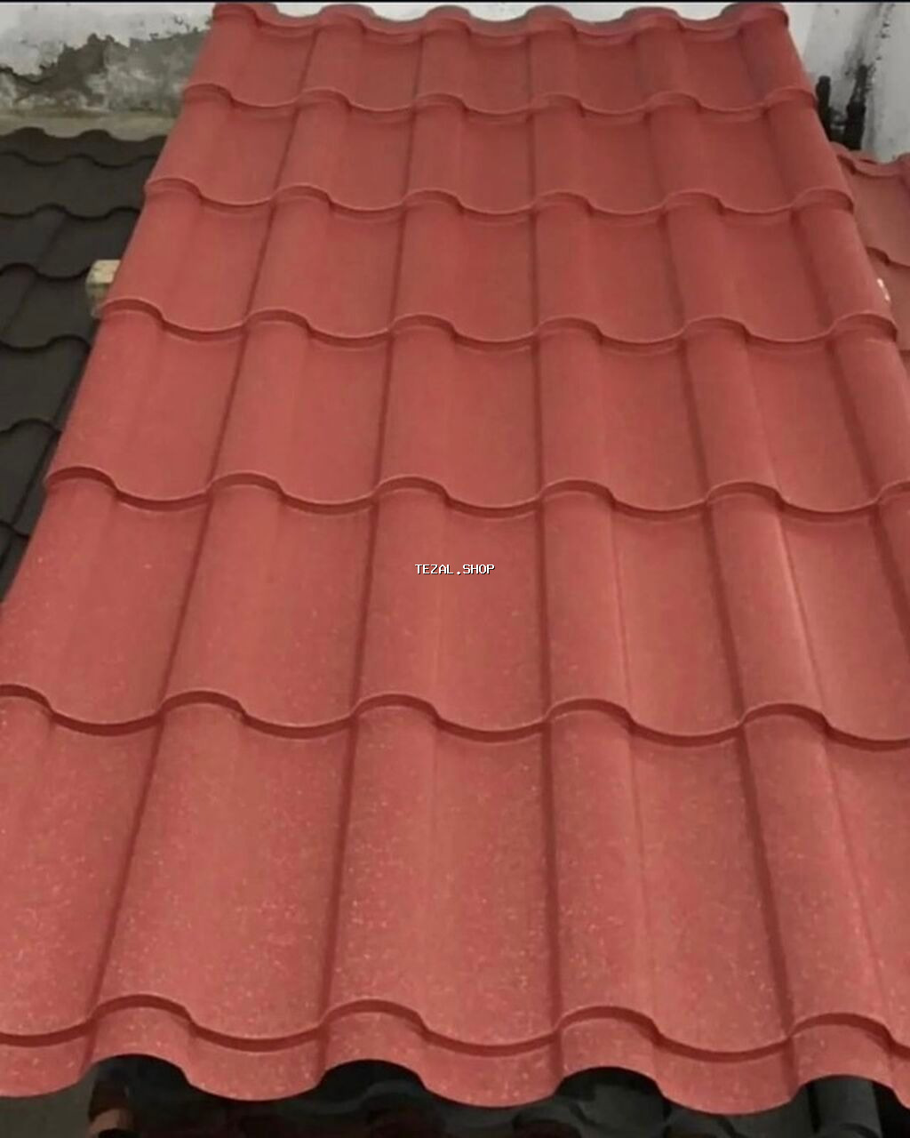 Bu metal kirəmit dam örtüyü üçün nəzərdə tutulmuş, dalğalı profilli - şəkil 5