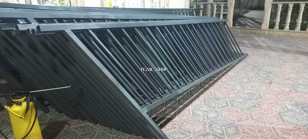 Müxtəlif üslub və dizaynlarda dəmir və şüşə materiallardan hazırlanmış - şəkil 5