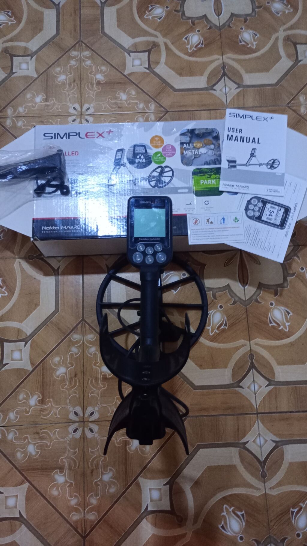 Nokta Makro Simplex+ metal detektoru TƏCİLİ