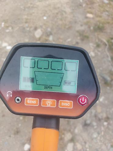 Metal detektor dəsti - Rəqəmsal LCD ekranlı metal detektor: ekranda - şəkil 3