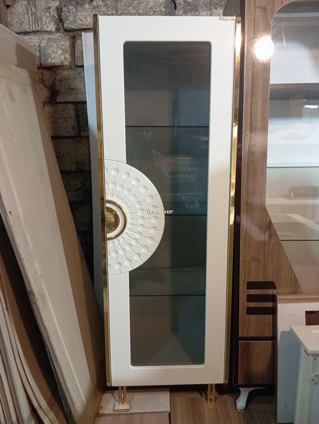 Şüşəli dolab vitrini - şəkil 2