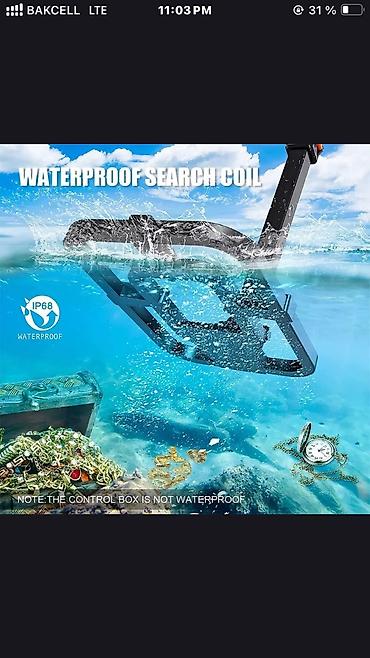 ŞOK ENDİRİM BU QİYMƏTƏ YALNIZ BİZDƏDİR Складной металлодетектор - şəkil 5