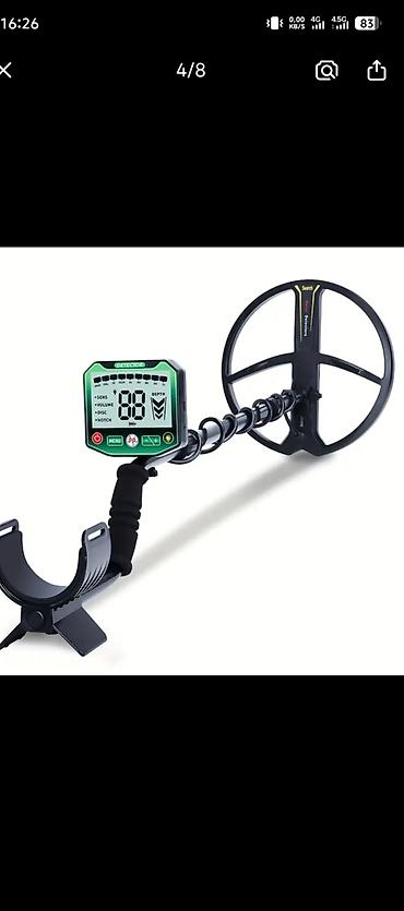 ŞOK ENDİRİM OLDU Metaldetektor – geniş axtarış lövhəli, rəqəmsal - şəkil 2