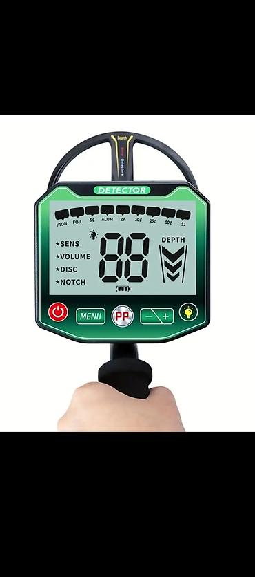 ŞOK ENDİRİM OLDU Metaldetektor – geniş axtarış lövhəli, rəqəmsal - şəkil 3
