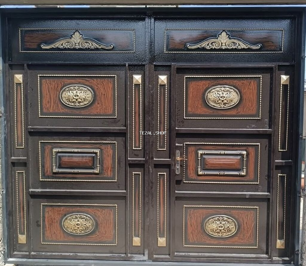 Yeni Həyət darvazası, 3 m, Mexaniki, Qapı ilə, rəng - Ağ, Kredit yoxdur, Ödənişli quraşdırma, Rayonlara çatdırılma, Ödənişli çatdırılma - şəkil 4