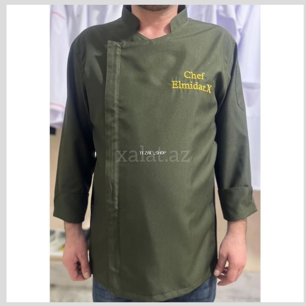 AŞPAZ FORMALARI🧑🏻‍🍳(Tikilişi və Satışı). İnstagram[xalat.az], Tik - şəkil 3