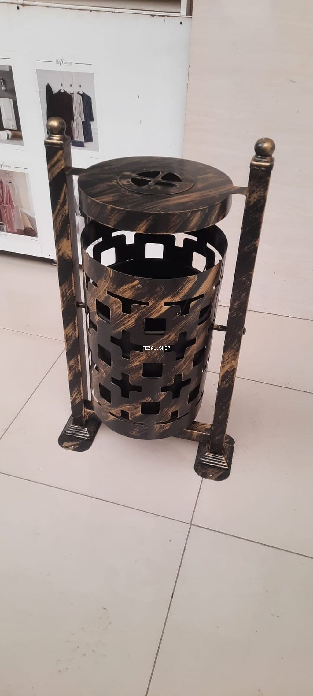 Kulqabi demir kulqabi xrom kulqabi nerj kuce ucun tullanti zibil - şəkil 4