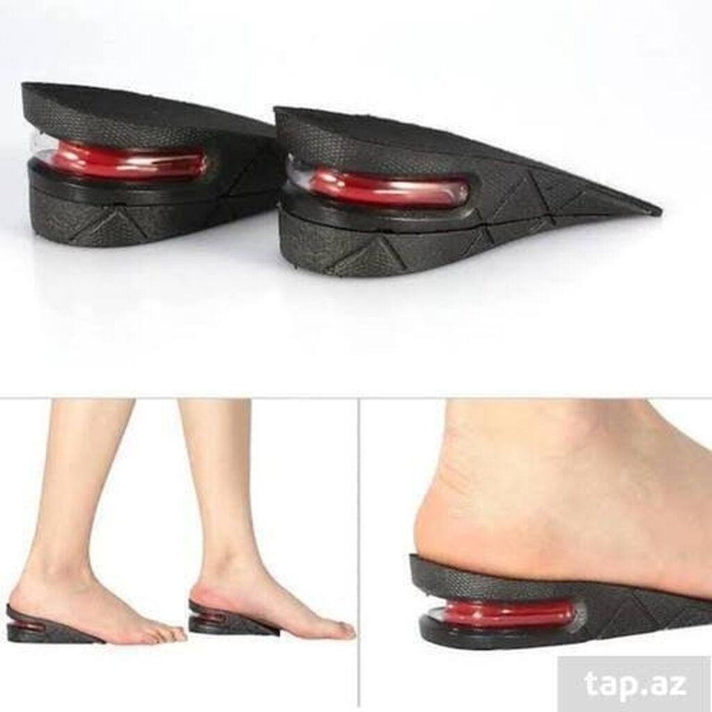 Ayaqqabı üçün yüksəldici silikon daban altlığı (2 ədəd) - Model