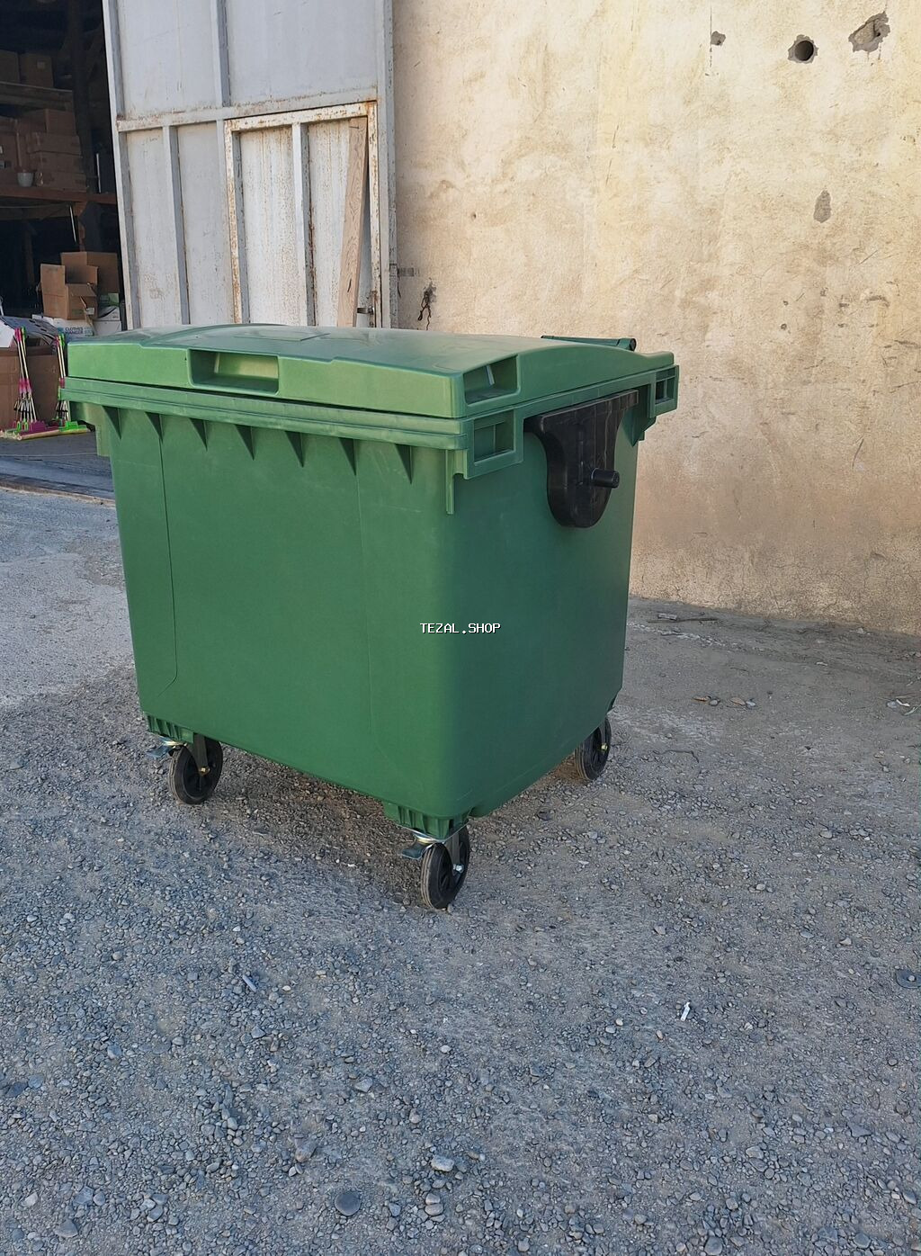 Zibil qabı 1100lt-lik - şəkil 2