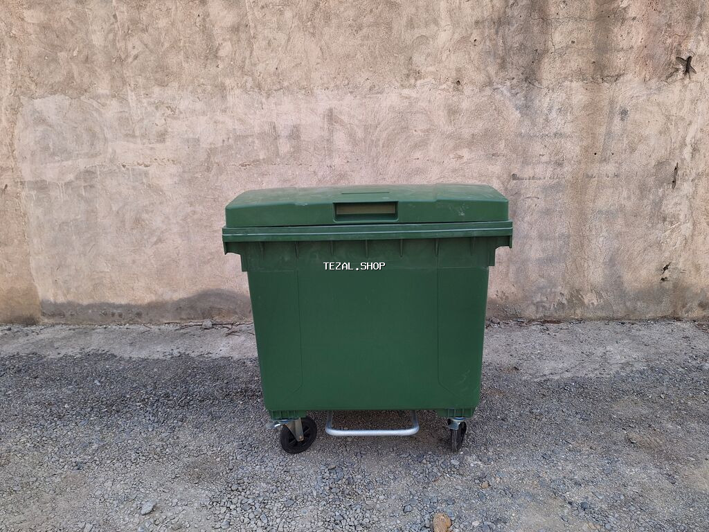 Zibil qabı 1100lt-lik - şəkil 3