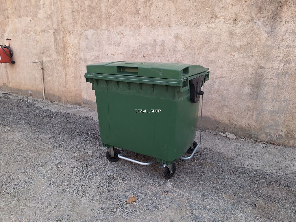 Zibil qabı 1100lt-lik - şəkil 4