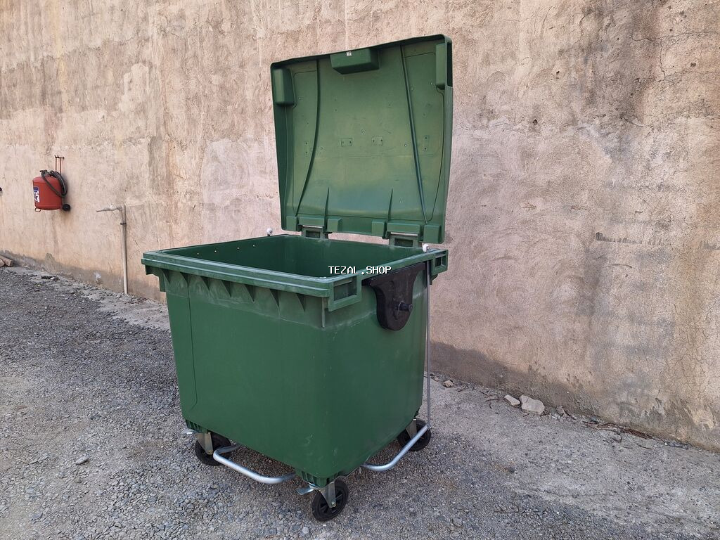 Zibil qabı 1100lt-lik - şəkil 5