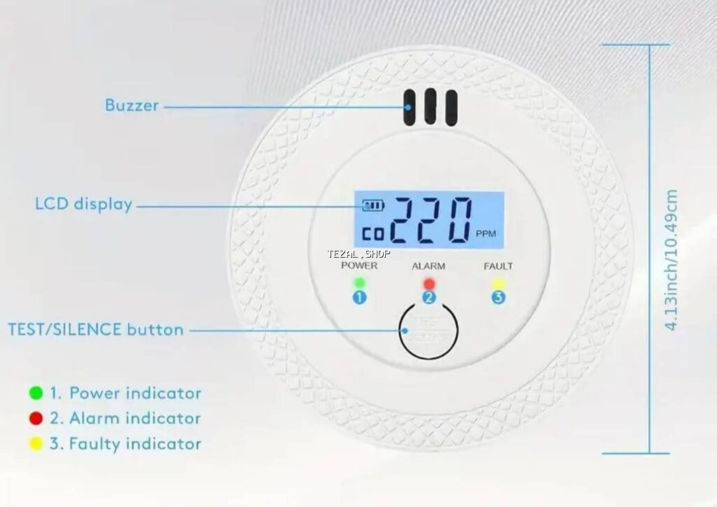 Qaz tustu yangin detektorlar 
Датчики детекторы газа, огня, дыма - şəkil 2